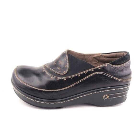 L' Artiste by Spring Step 'Burbank' Leather Slip on Clogs EUR 37 - Picture 1 of 13